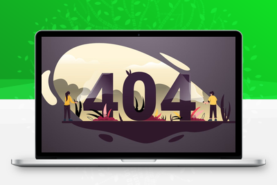 动态炫酷的404页面HTML源码-谷酷资源网